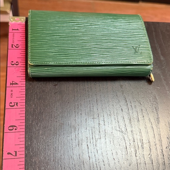 Louis Vuitton Emerald Green Clutch wallet